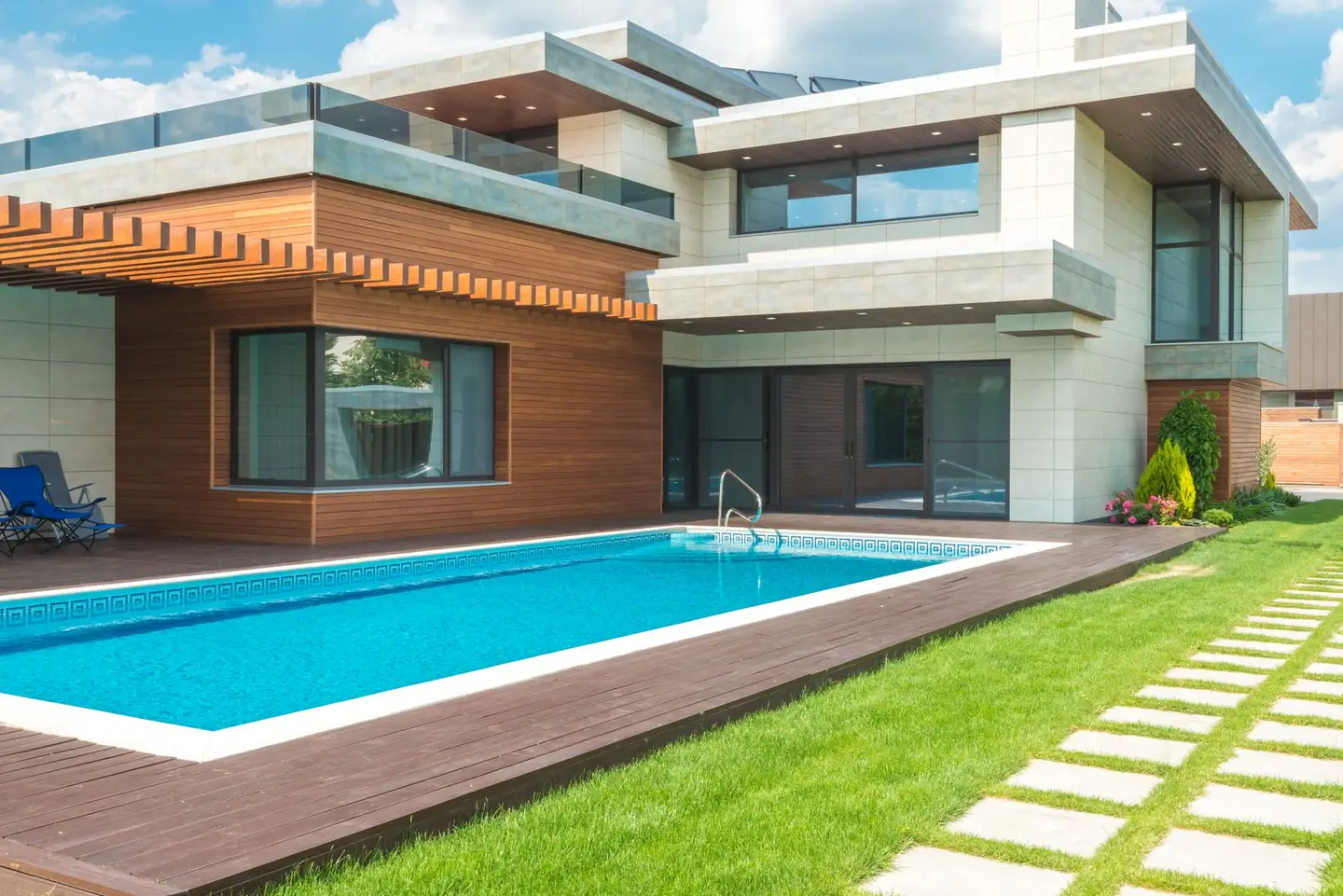 Swimming pool built in Glenbrook, NSW